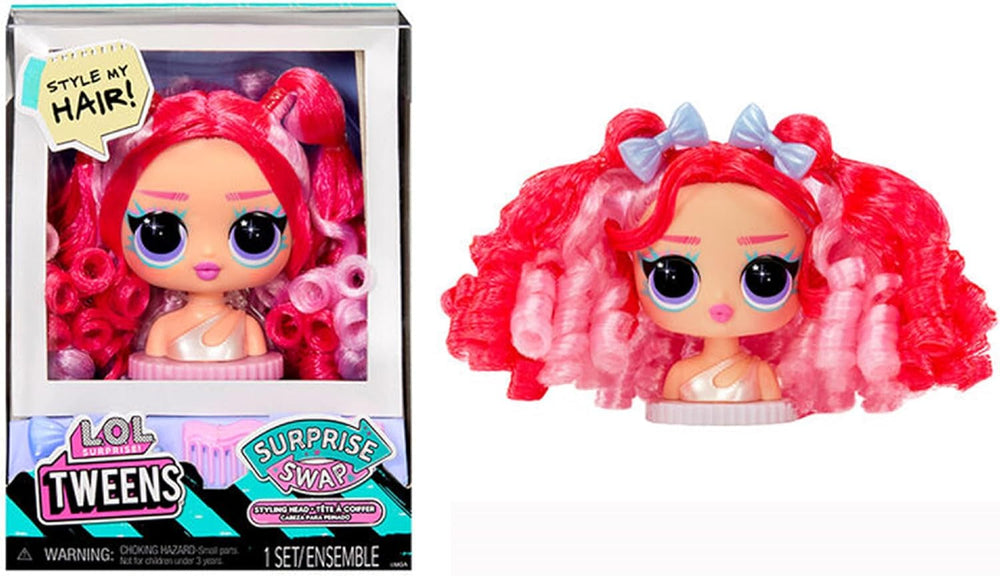 L.O.L. Surprise! Tweens Surprise Swap Serie - Styling-Köpfe mit tollen Haar-Accessoires und wunderschönem Haar - ideal für Kinder ab 4 Jahren,Mehrfarbig