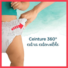 Couches PAMPERS Harmony Pants, taille 5, 80 couches (12-17 kg)