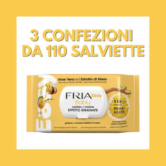 Fria Easy Baby, Lingettes à langer, à l'Aloe Vera et à l'extrait de miel avec effet hydratant pour la peau, testées dermatologiquement Lingettes humides pour bébé Naty Shop