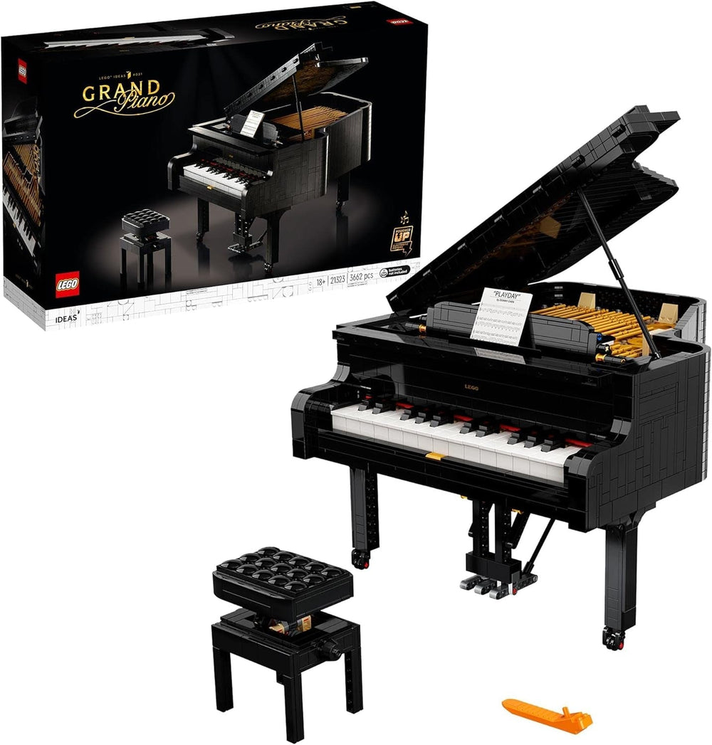 Piano à queue de concert LEGO Ideas (21323) ; Jeu de construction ; Votre propre piano de concert ; Excellent projet de modélisation pour le talentueux pianiste, musicien, mélomane ou amateur (3 662 pièces) Jeux de construction Besuche den LEGO-Store Single