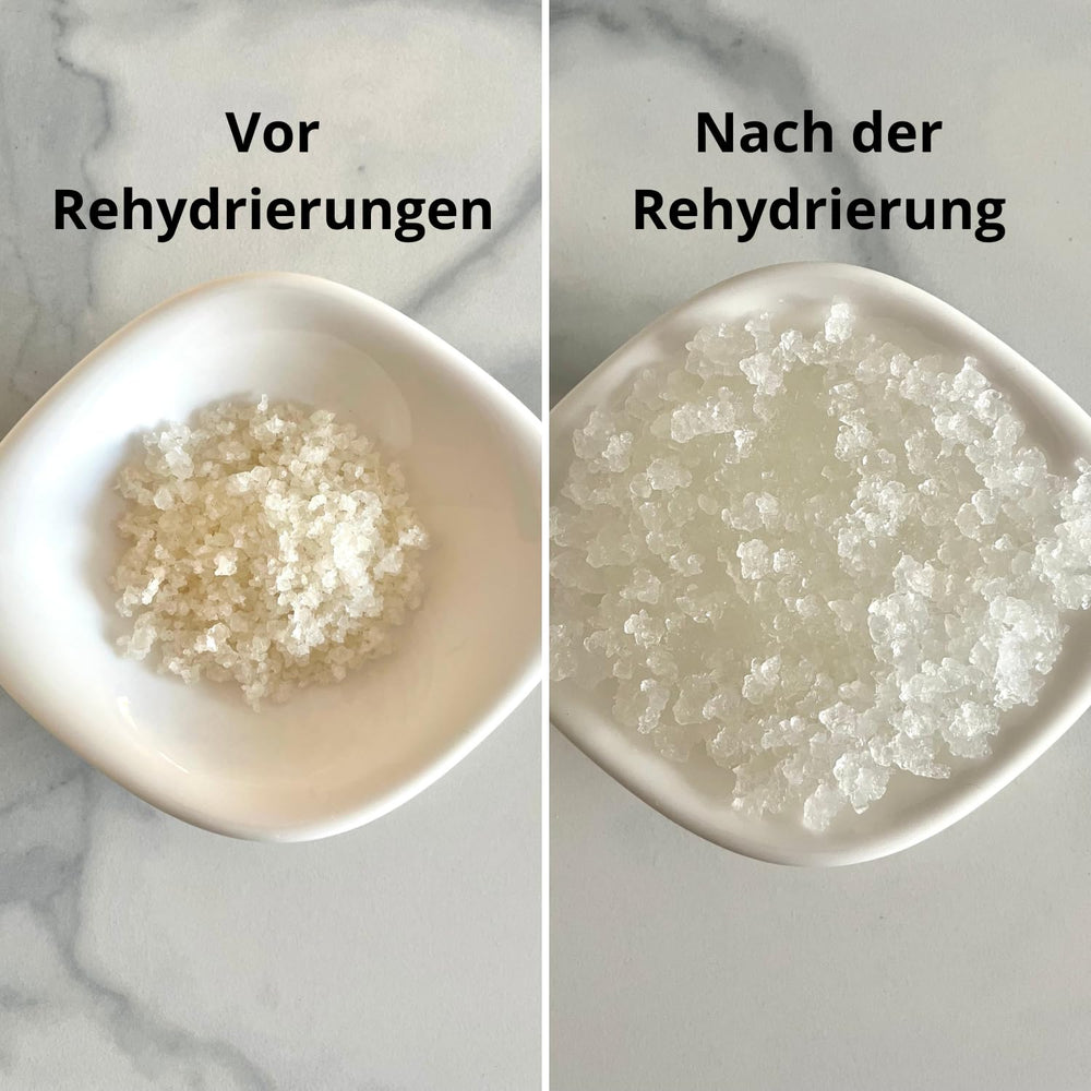 Natural Probio® Wasserkefir, Kefirpilz, Japankristalle, Kefirknollen, Starter Set + Anleitung, Rezept, Tipps, E-Book & Rezeptbibliothek + Kundenservice auf Lebenszeit (10g déshydraté/60g réhydraté)