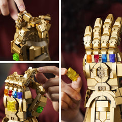 LEGO 76191 Marvel Super Heroes Infinity Handschuh, Avengers-Set für Erwachsene mit Modell von Thanos' Gauntlet zum Bauen, Fanartikel, Geschenk für Männer, Frauen, Sie und Ihn