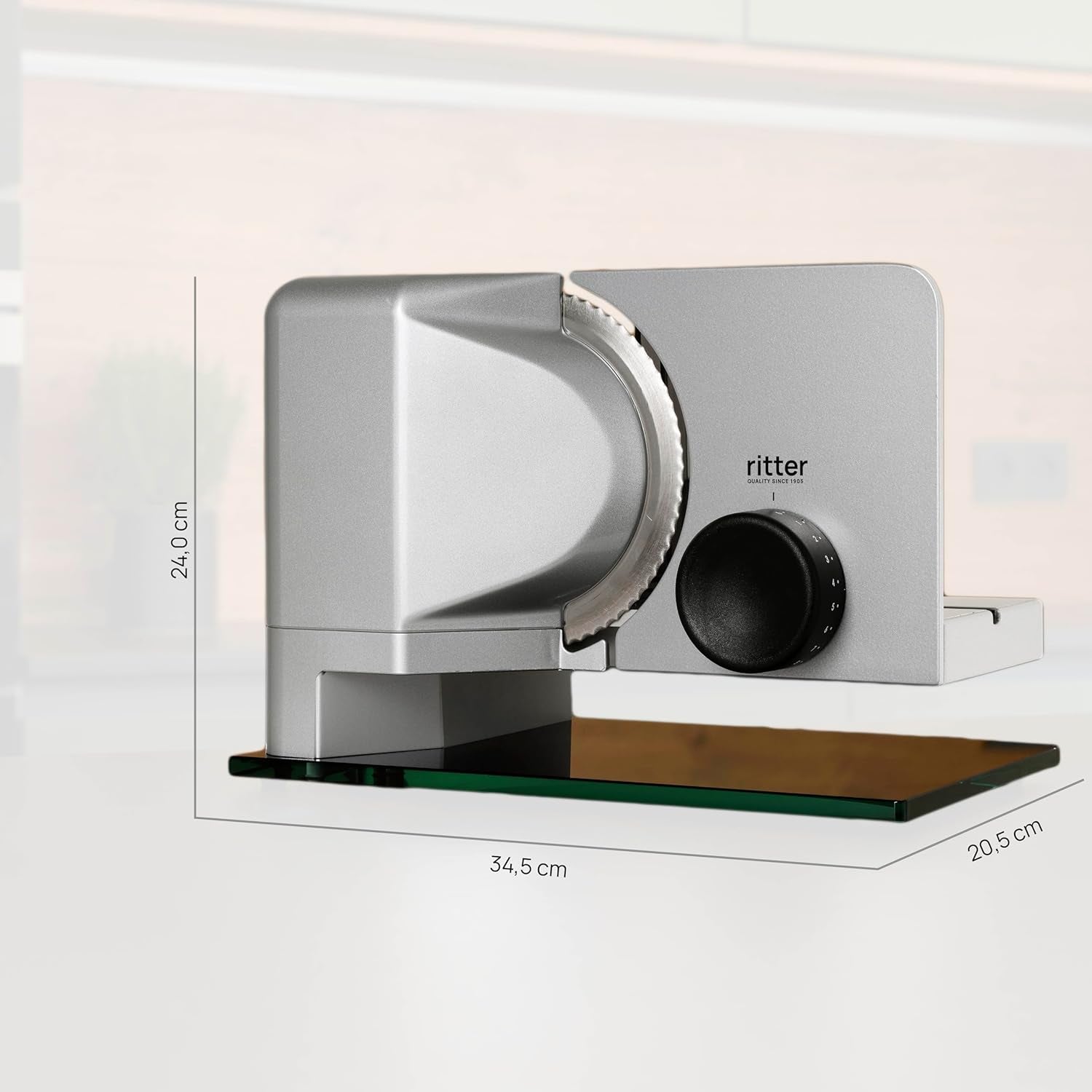 Trancheuse électrique multifonctionnelle Ritter Sono 2 Rasnite et Trancheuses Naty Shop