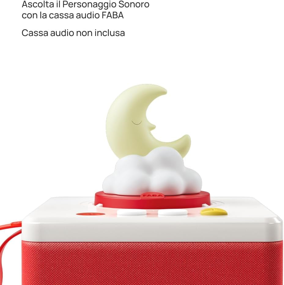 Figurine sonore - histoires au coucher - histoires sonores et contes de fées - jouet à contenu éducatif, garçons et filles 3-5 ans, version italienne Bebe Toys Naty Shop