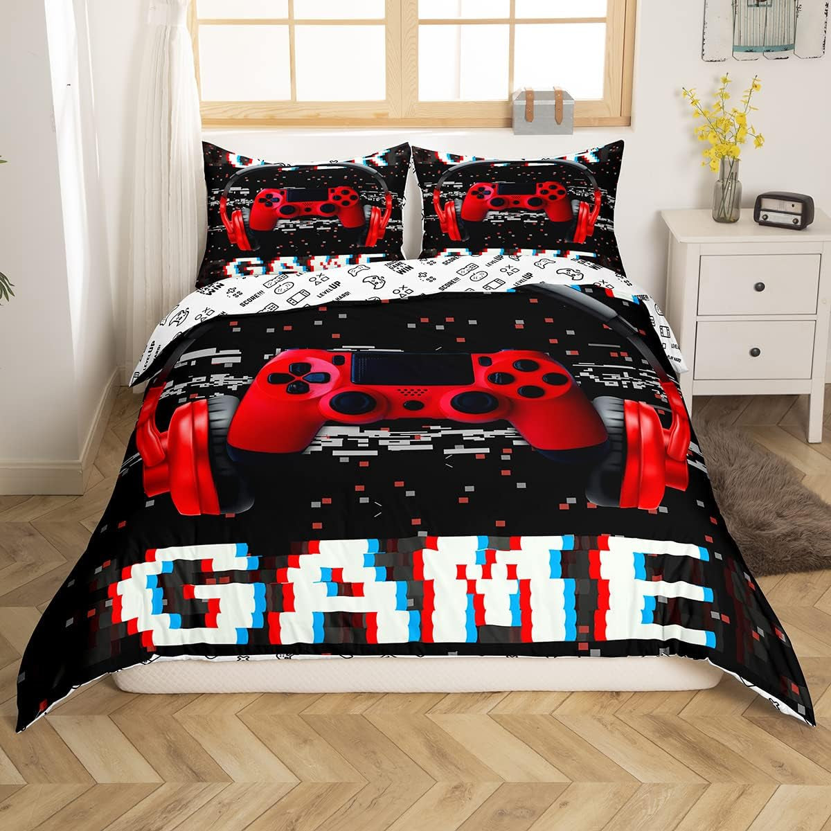 Linge de lit pour enfants et adolescents, différents modèles Linge de lit - enfants Naty Shop 2 155*220+80*80*1