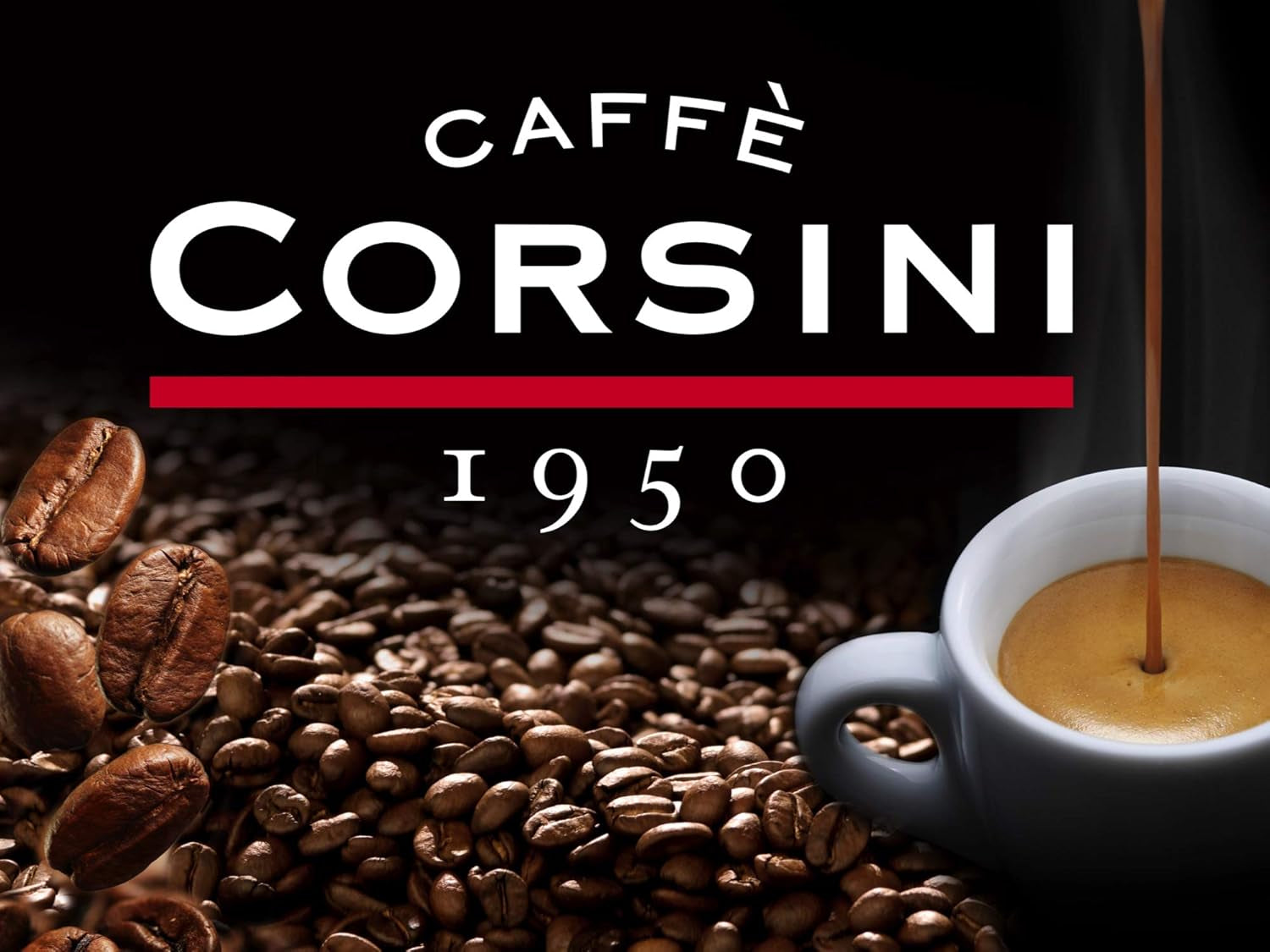 Caffè Corsini - Café en grains 3 X 250 grammes, Compagnia Dell'Arabica, différentes saveurs, origine unique, total 750G Café Naty Shop