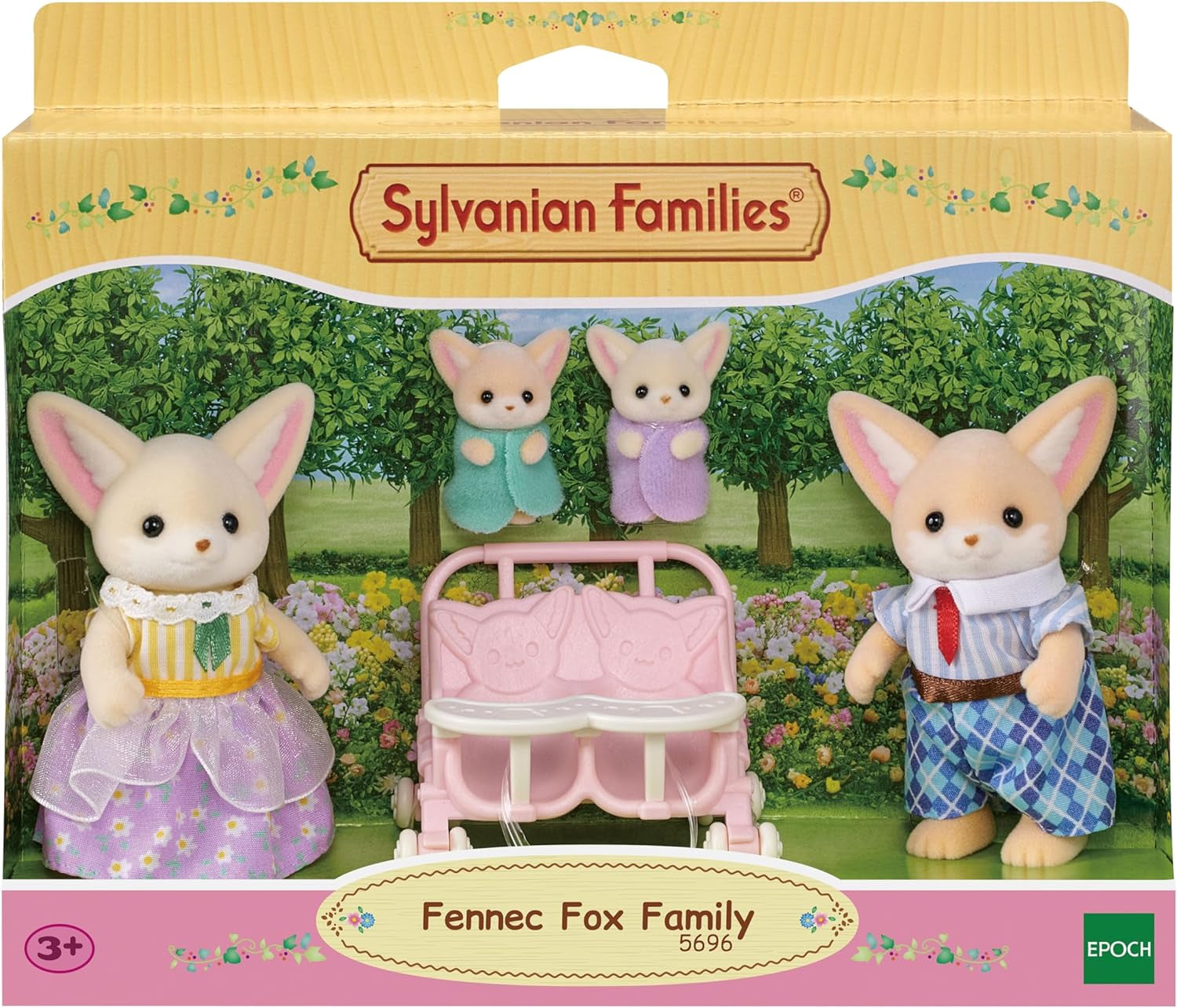 Sylvanian Families L5696 Poupées Family Desert Fox Naty Shop