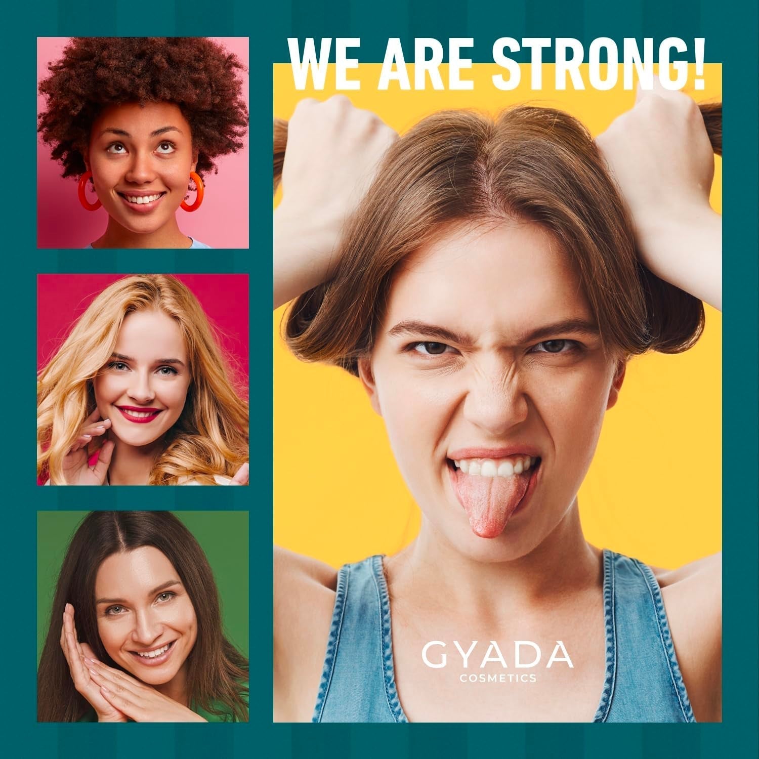 GYADA COSMETICS Pack Renforcement Capillaire Spiruline Nourrissant Anti-Chute Double Embouts Fonctionne 250 ml + Peigne en Bois de Hêtre Idéal pour Démêler Tous Types de Cheveux Masque Capillaire Naty Shop