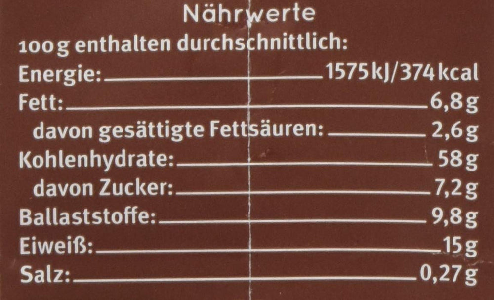 Bauck HOF Dinkelmüsli Schokozart, 425G (1Er Pack) Céréales Naty Shop