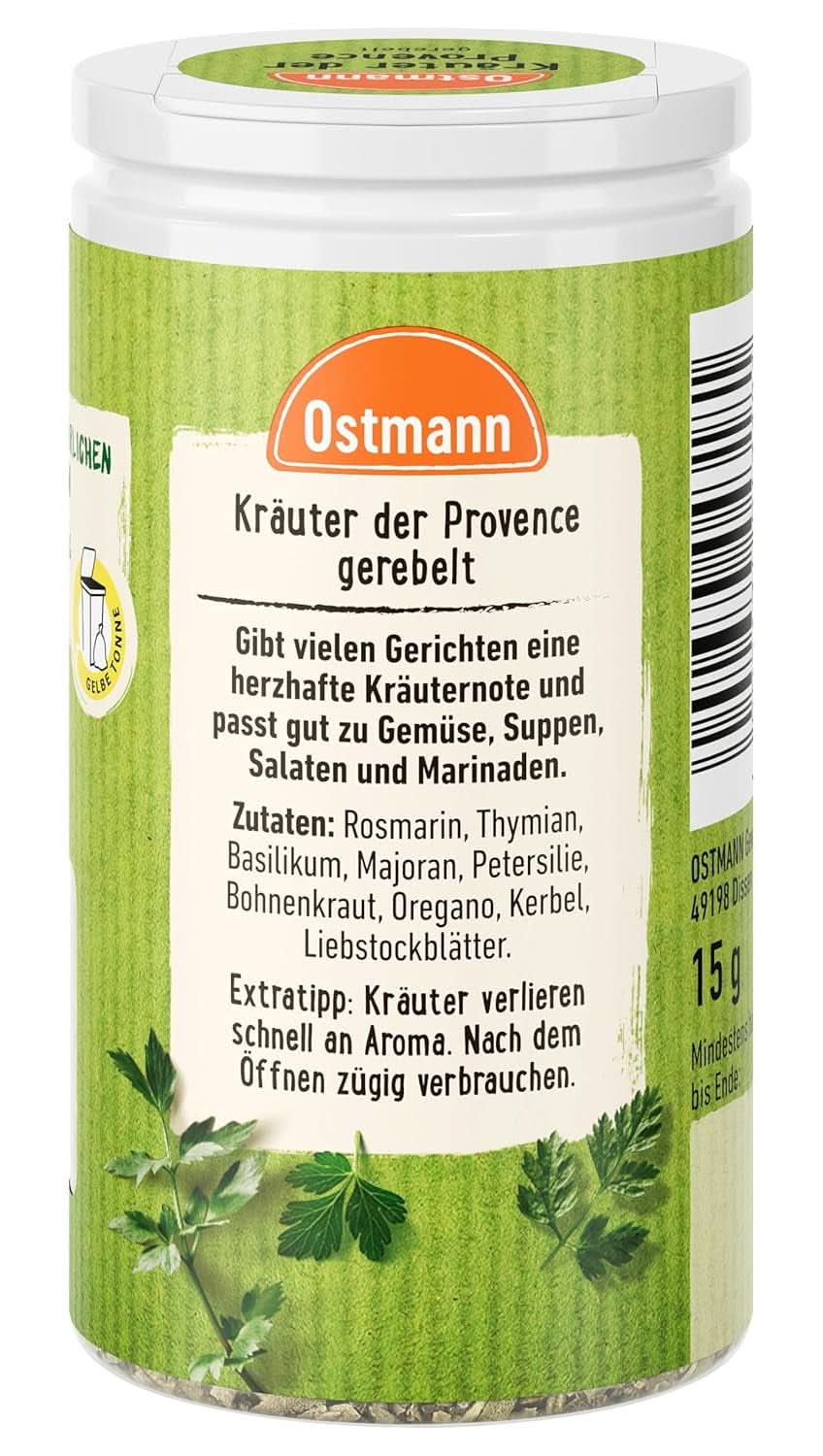 Herbes de Provence Ostmann, 15 G Condiments Naty Shop