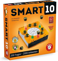 Piatnik 7167 - Smart 10 | Le jeu de société révolutionnaire « Je-sais-tout » | Pour les amateurs de quiz | Qui est le roi des quiz ? | 12 ans et plus | Questions de connaissances de A à Z | Pour la maison et l'extérieur