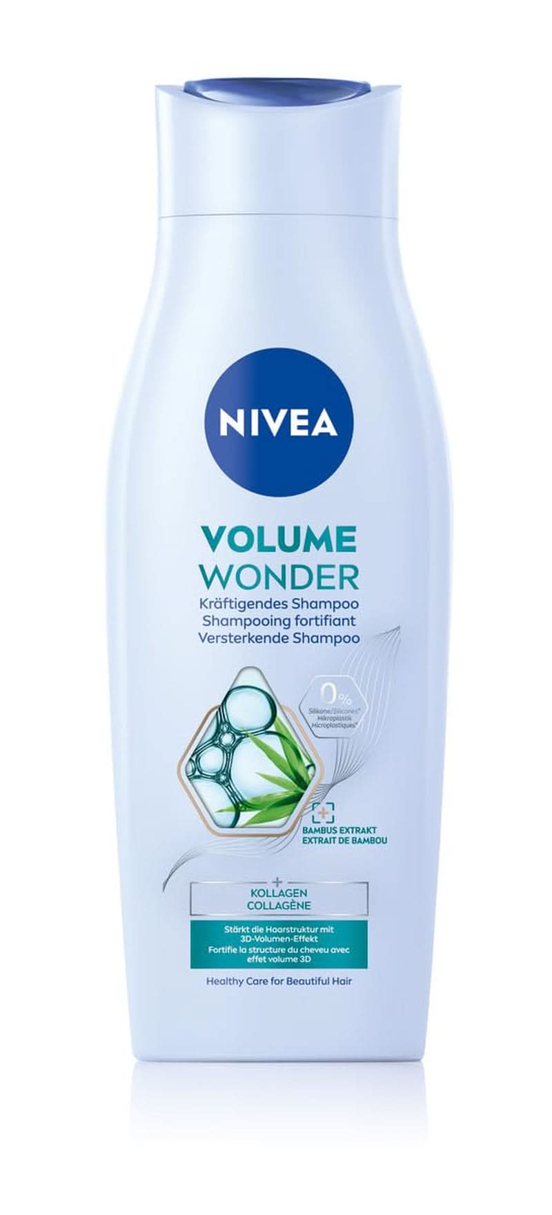 NIVEA Volume Wonder Shampooing fortifiant, shampooing volume, 50 ml Douche et bain Naty Shop 400 ml