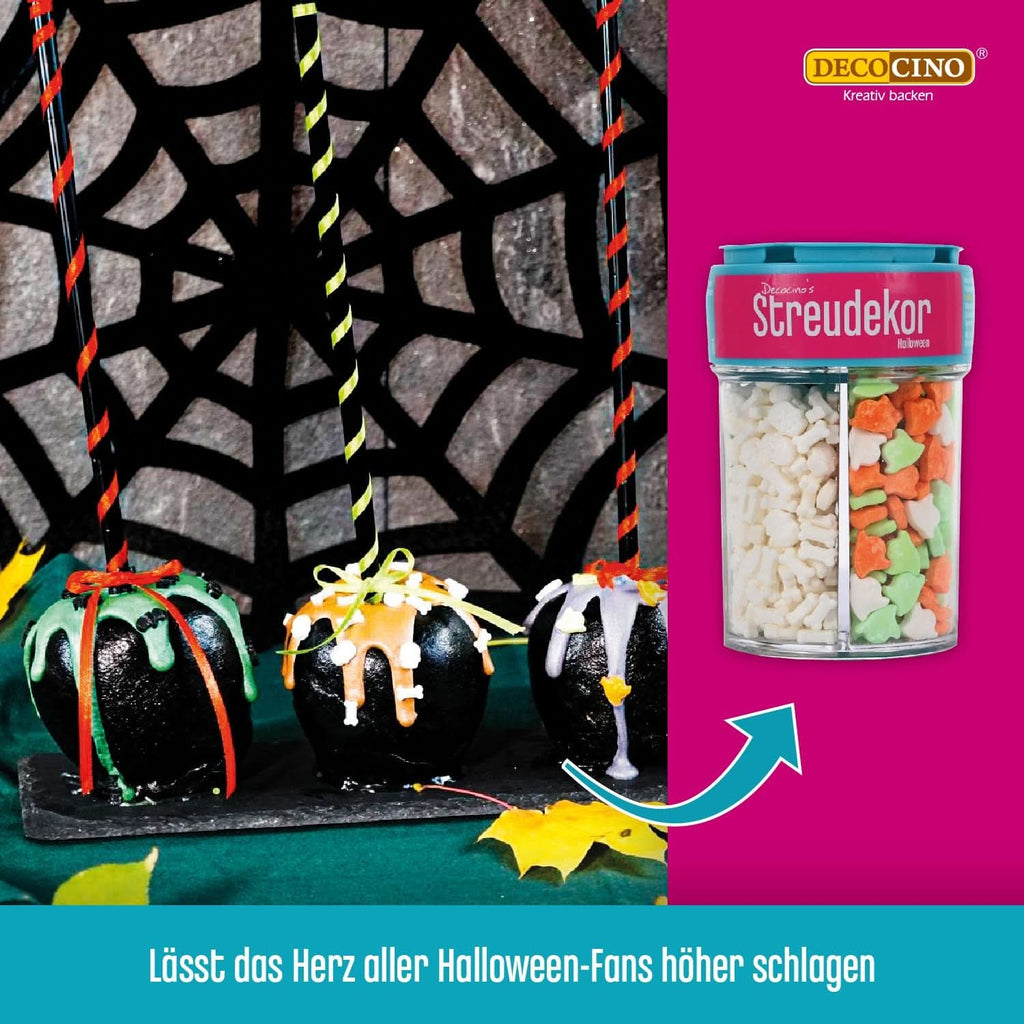 Decocino Halloween Sprinkles, multicolor, 120 grame Sprinkles Naty Shop