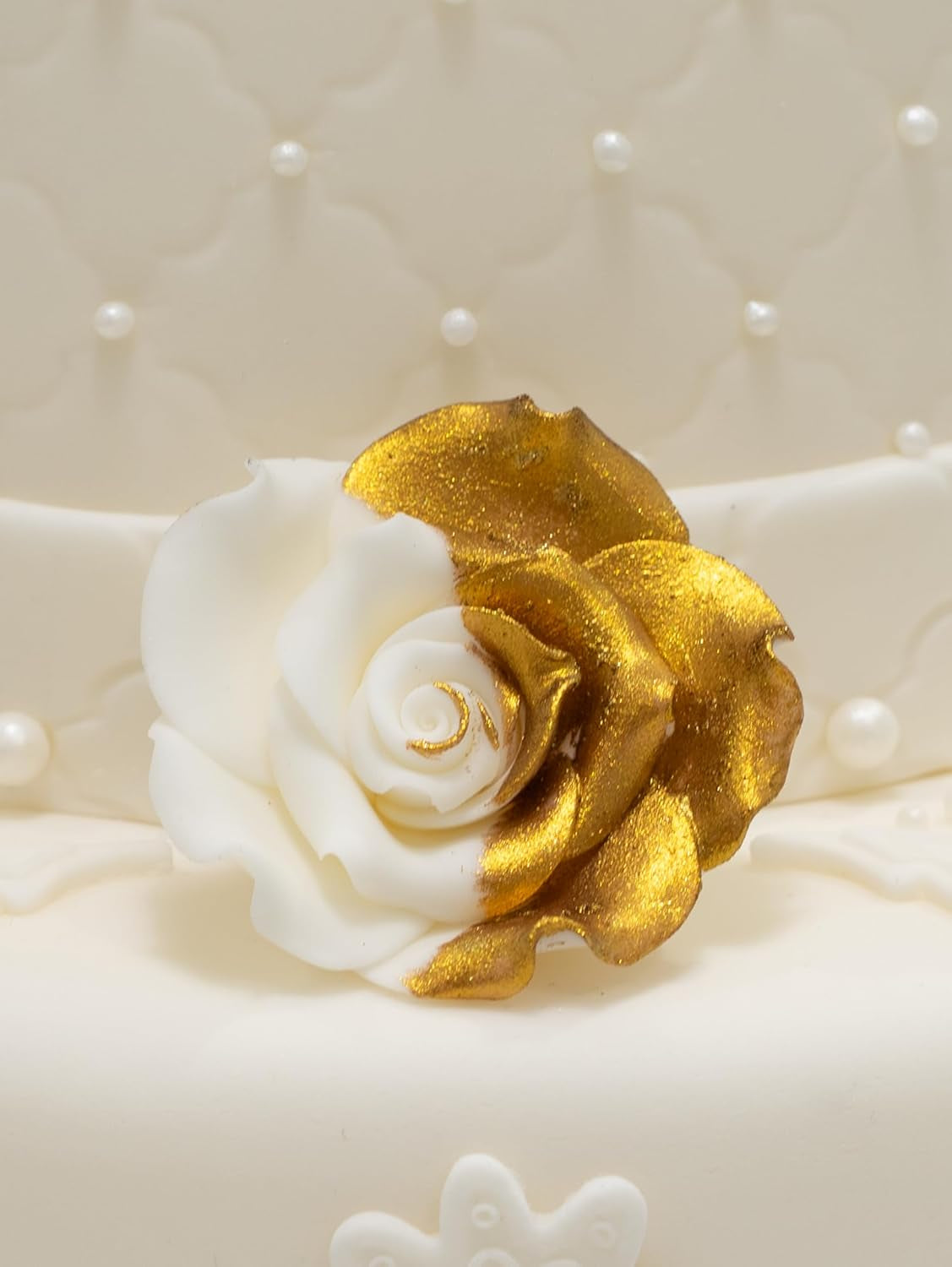 Colorant alimentaire comestible Sugarflair, doré - Poudre de glaçage alimentaire pour gâteaux, muffins, chocolat, pâtisseries, desserts, glaces, boissons, cocktails et plus encore - 4 g