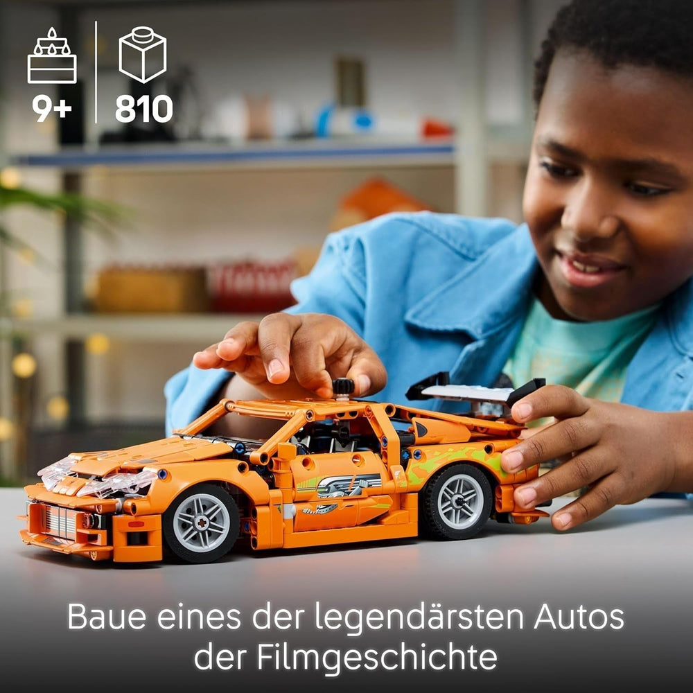 LEGO Technic Fast and Furious Toyota Supra MK4 - Voiture jouet - Avec moteur 6 cylindres et portes qui s'ouvrent - Modèle pour garçons et filles à partir de 9 ans - Idée cadeau d'anniversaire 42204 Jeux de construction Beuche den LEGO-Store
