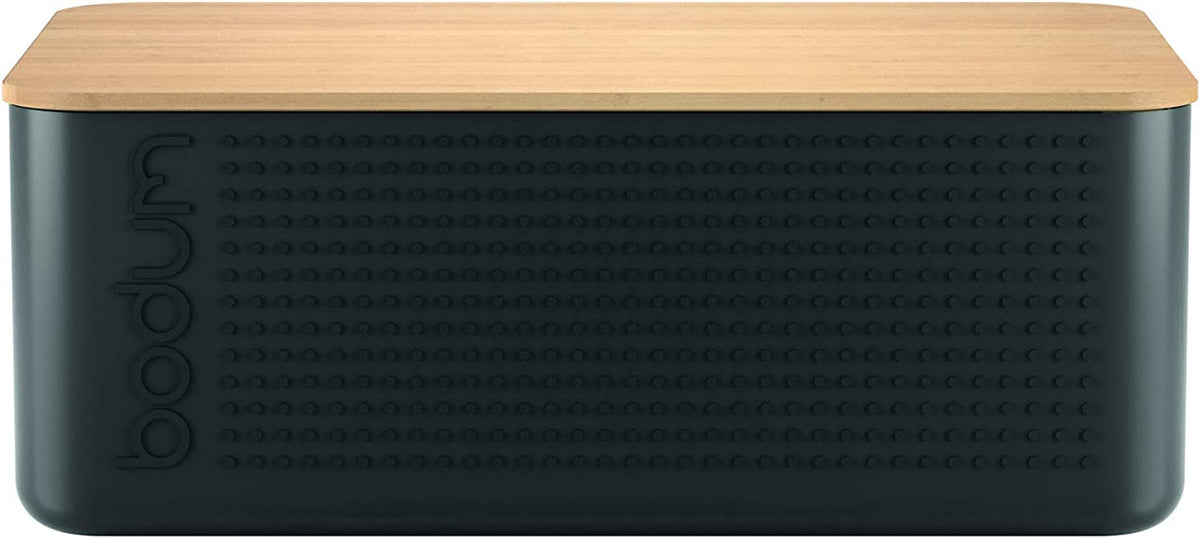 Corbeille à pain Bodum Bistro, plastique, noir, L Boîtes de conservation alimentaire Naty Shop Noir