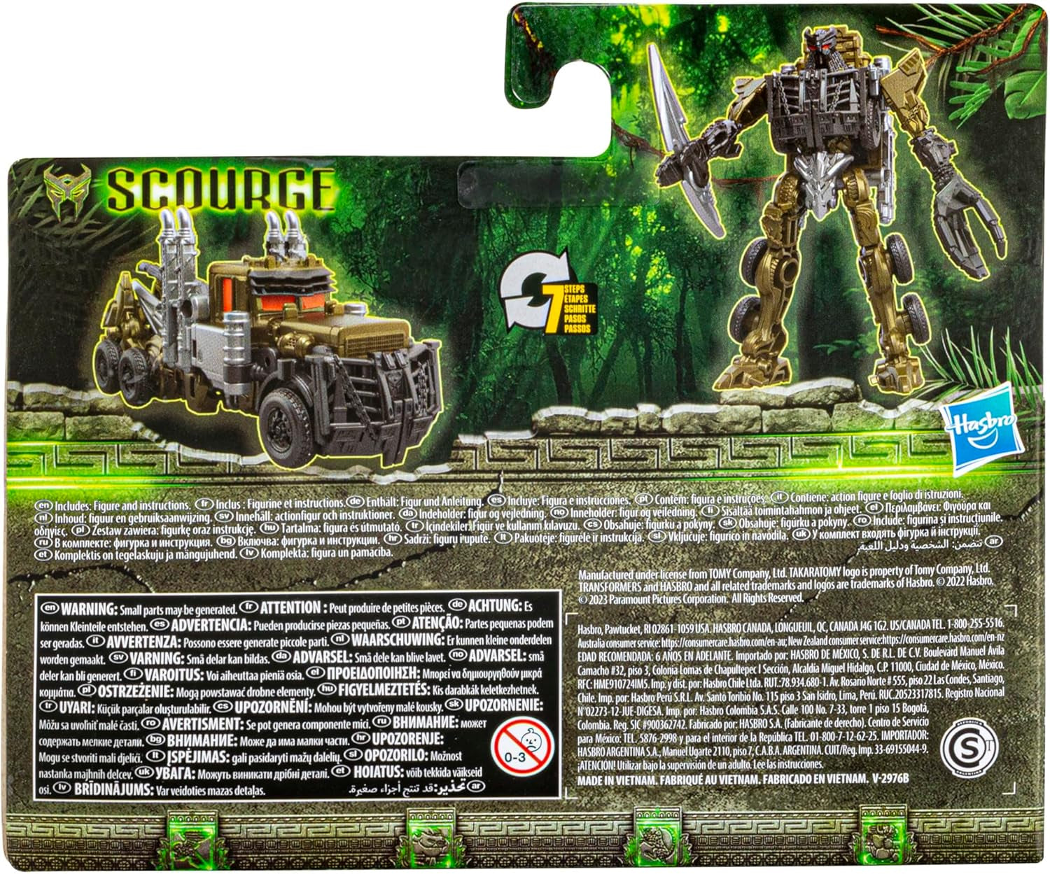 Transformers MV7 BA Battle Changer Scourge Figurines Naty Shop