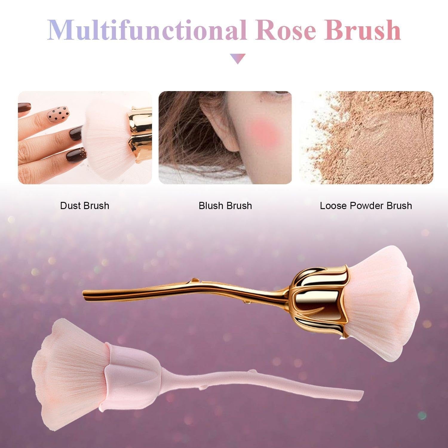 2 bacs de maquillage Blumen, 1 bac de lavage, un bac à ongles, un bac à maquillage pour fond de teint, un bac à maquillage pour ongles