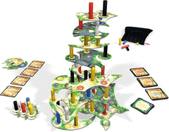 Zoch 601105101 Menara - Temple des Hautes Tours, un jeu tactique de construction de tours pour 1 à 4 constructeurs, le jeu d'empilage addictif pour toute la famille, pour les enfants à partir de 8 ans