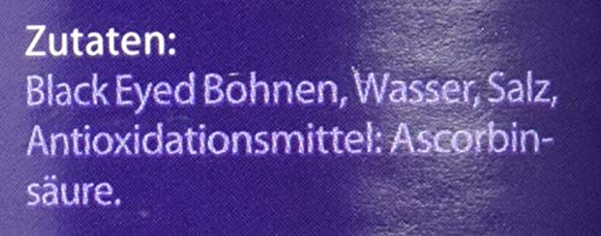 Haricots aux yeux noirs, paquet de 12 (12 x 425 ml)