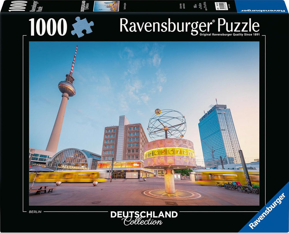 Ravensburger Puzzle 12001424 - Bonjour Berlin - Collection de 1000 pièces Puzzle Allemagne Pour adultes à partir de 14 ans Puzzle Naty Shop