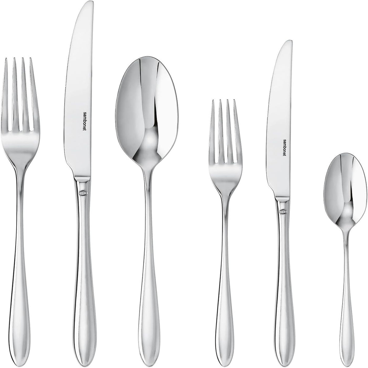 Sambonet 52515-83 Service de table monobloc Dream, 36 pièces Cuisine Naty Shop