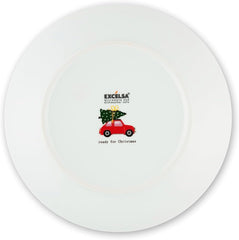 Excelsa Prêt pour Noël Tellerservice, 18 pièces