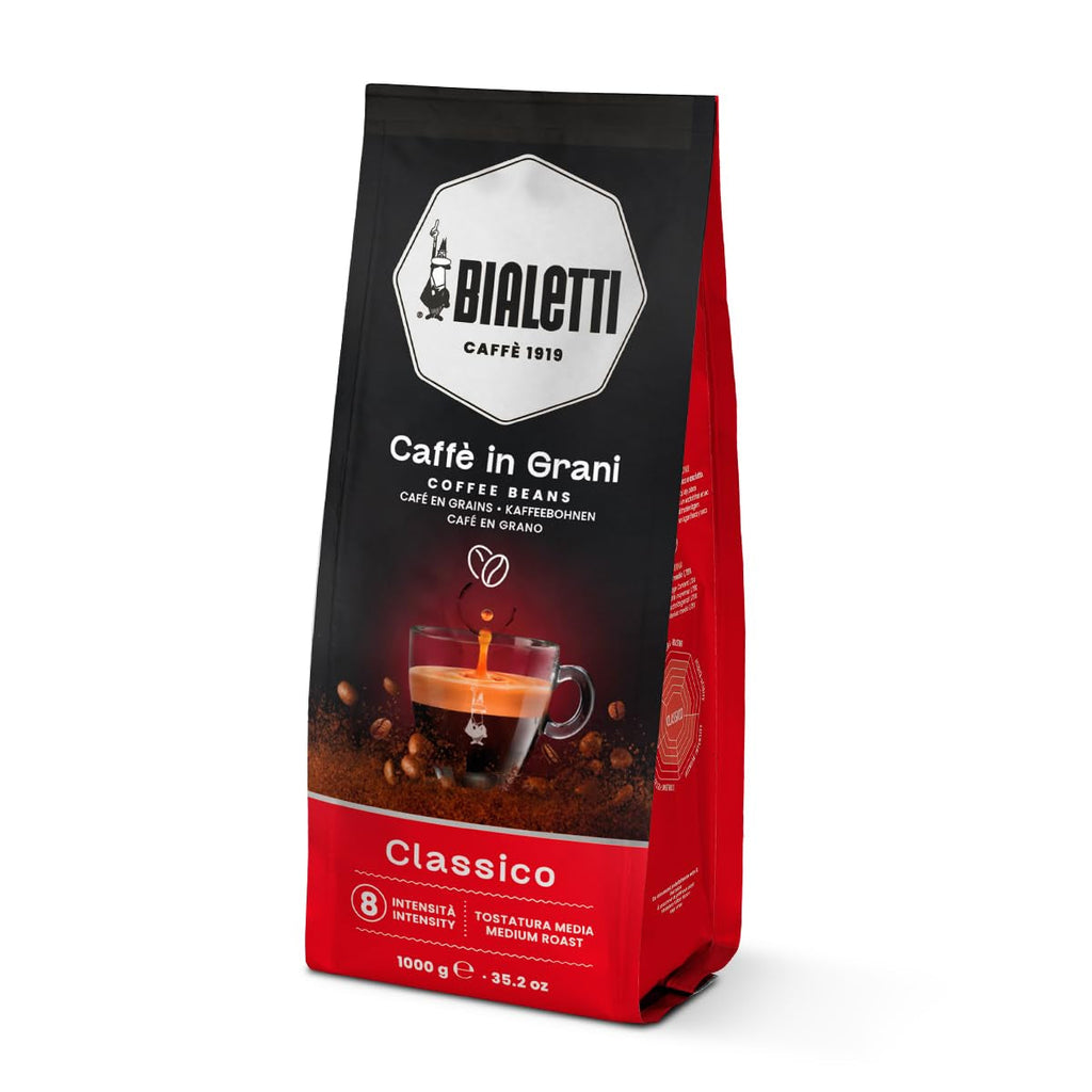 Bialetti Esperto Grani, aromă delicată, 500 grame Cafea Naty Shop 1 Kg Clasic