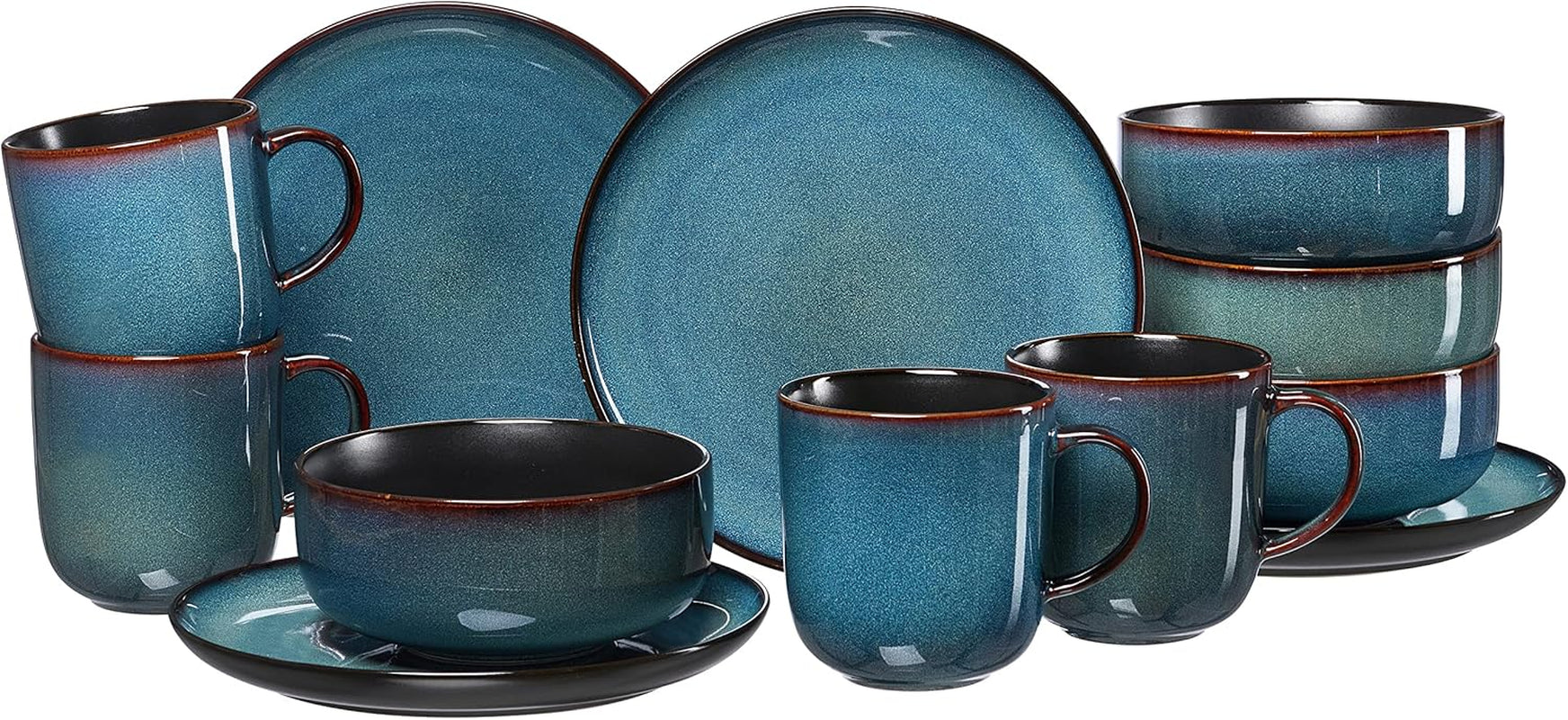 Ritzenhoff & Breker Bali Frühstücks-Set 12-Teilig - DS Services de table Naty Shop Frühstücksset