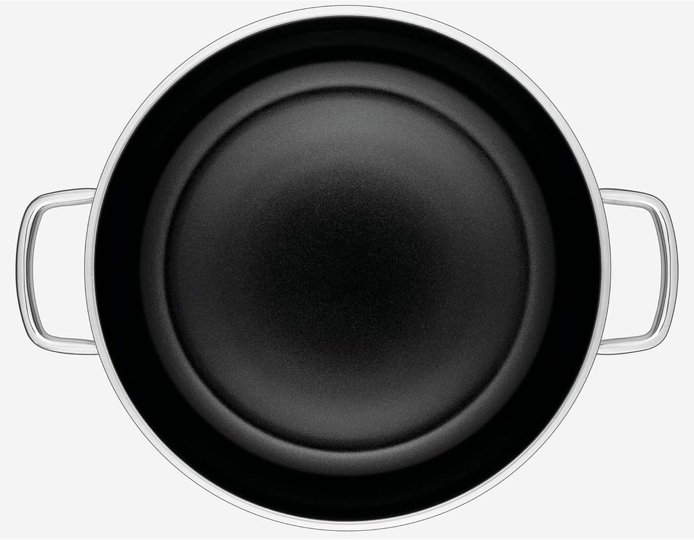 WMF Durado plat de service/rôtissoire 28 cm induction, acier inoxydable revêtement Cromargan, revêtement céramique, va au four Casseroles et poêles Naty Shop