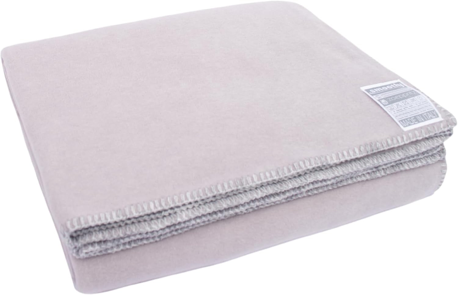 Zoeppritz Since 1828 Couverture polaire Smoothy - Couverture polaire moelleuse et confortable - Vegan - 140X190Cm - 010 Off-White, 010 Offwhite Zoeppritz Since 1828 Lits et couvertures 920 Gris clair Mel. 140X190cm