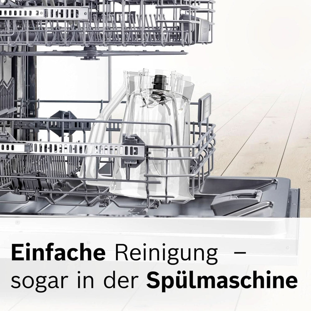 Batteur sur socle Vitapower série 4 MMB6141W, haute puissance en acier inoxydable, 1,5 L Tritan-Mixbehälter, Spülmaschinengeeignete Teile, 30 000 U/Min, 1200 W, blanc mère et enfant Naty Shop