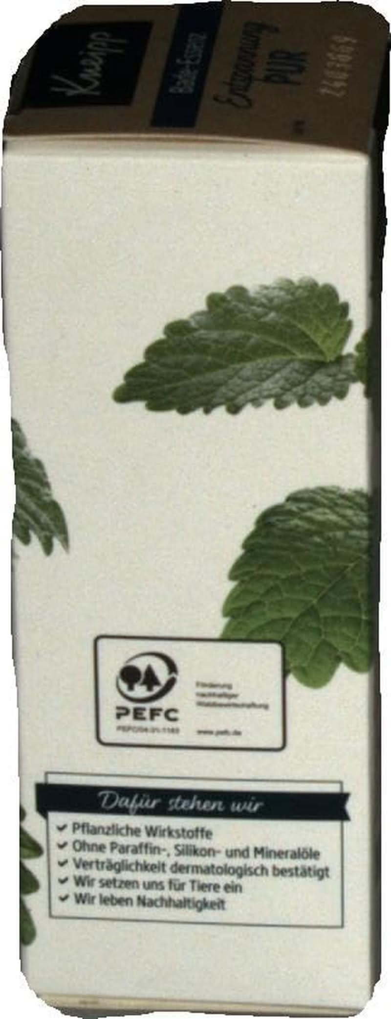 Kneipp Bade, huile de bain à l'huile essentielle naturelle de mélisse indienne et à l'extrait de mélisse, 100 ml Naty Shop