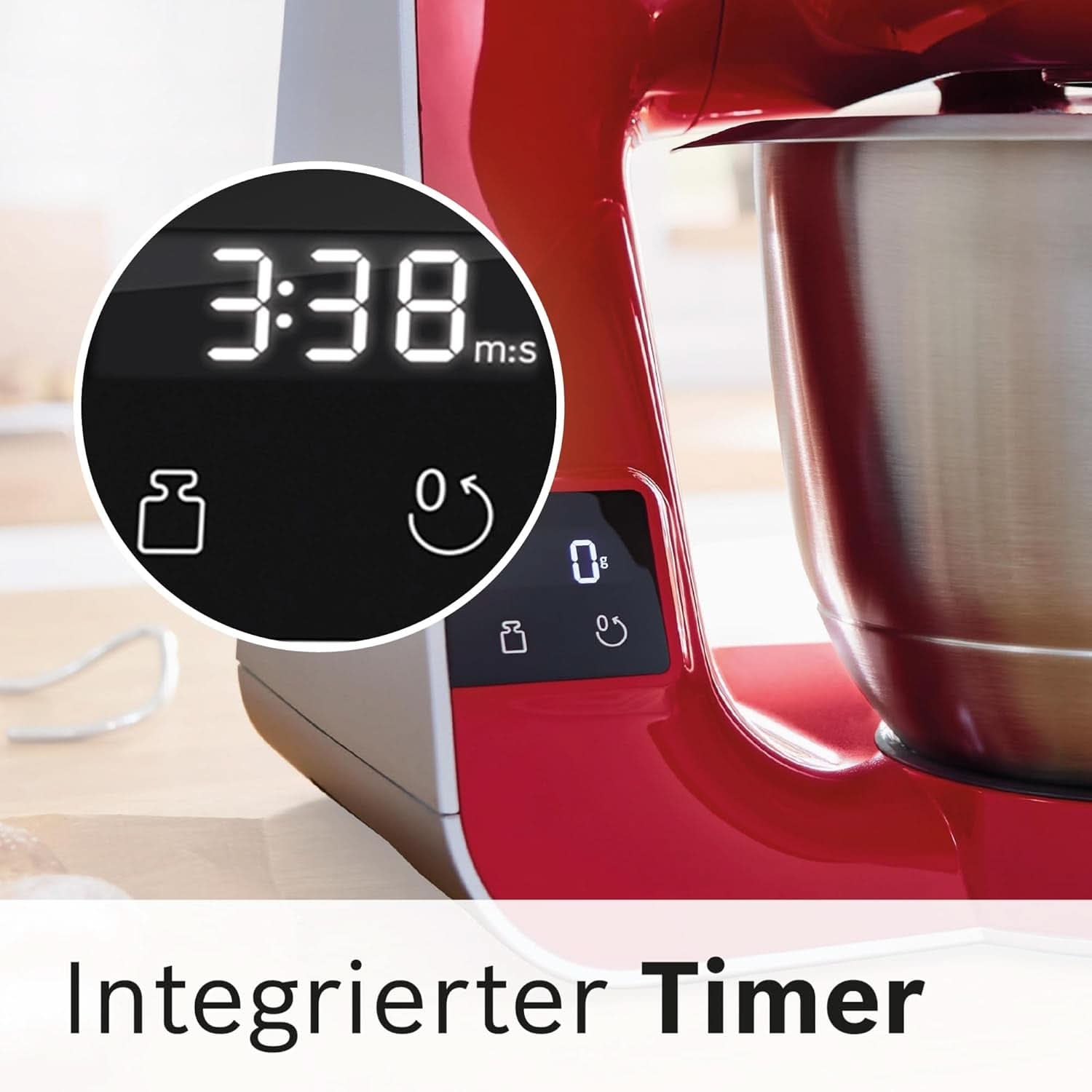 Robot culinaire Bosch Série 4 MUM5X720, balance intégrée, bol inox 3,9L, mixeur 1,25L, 1000W Accessoires Alimentation et Allaitement Bebe Naty Shop