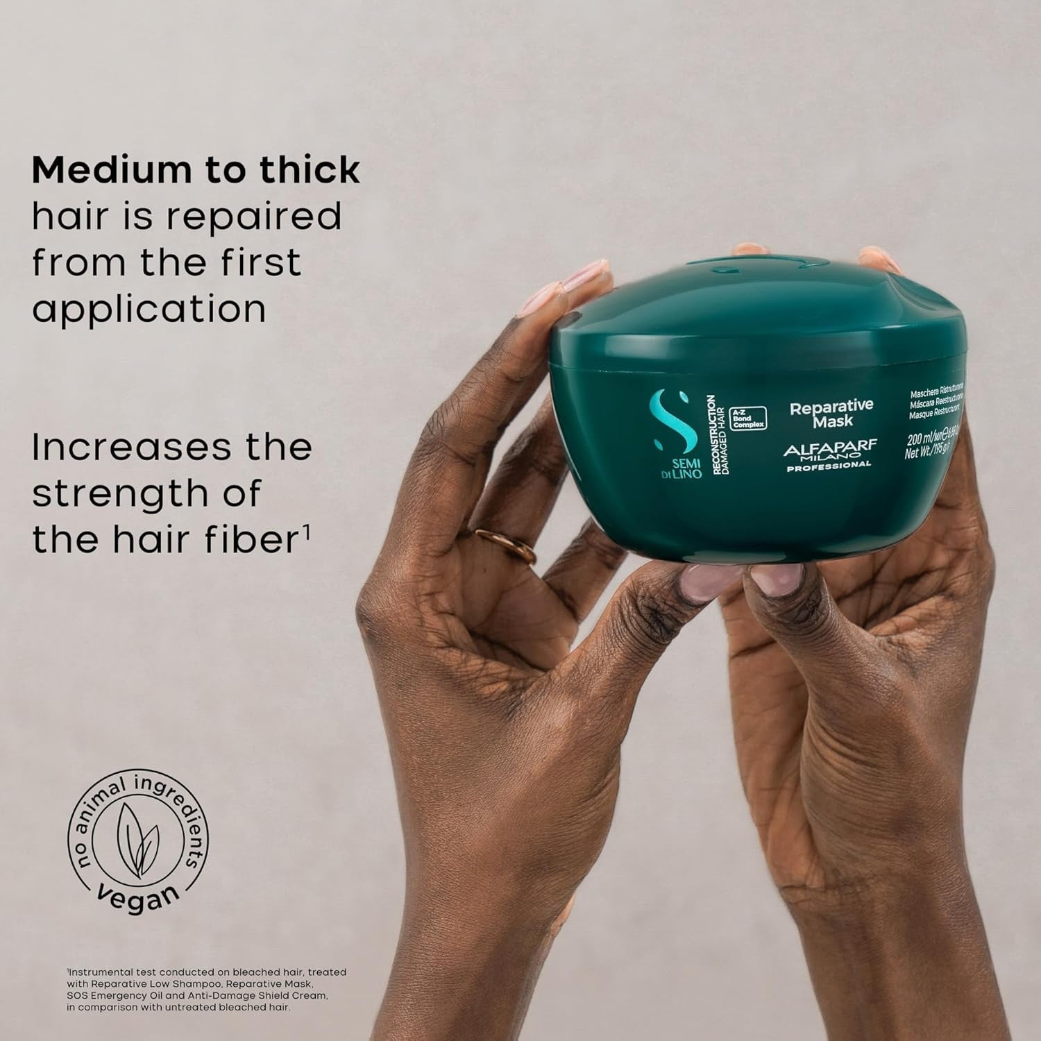 Masque capillaire Alfaparf Milano Semi DI Lino, 500 ml Naty Shop masque capillaire