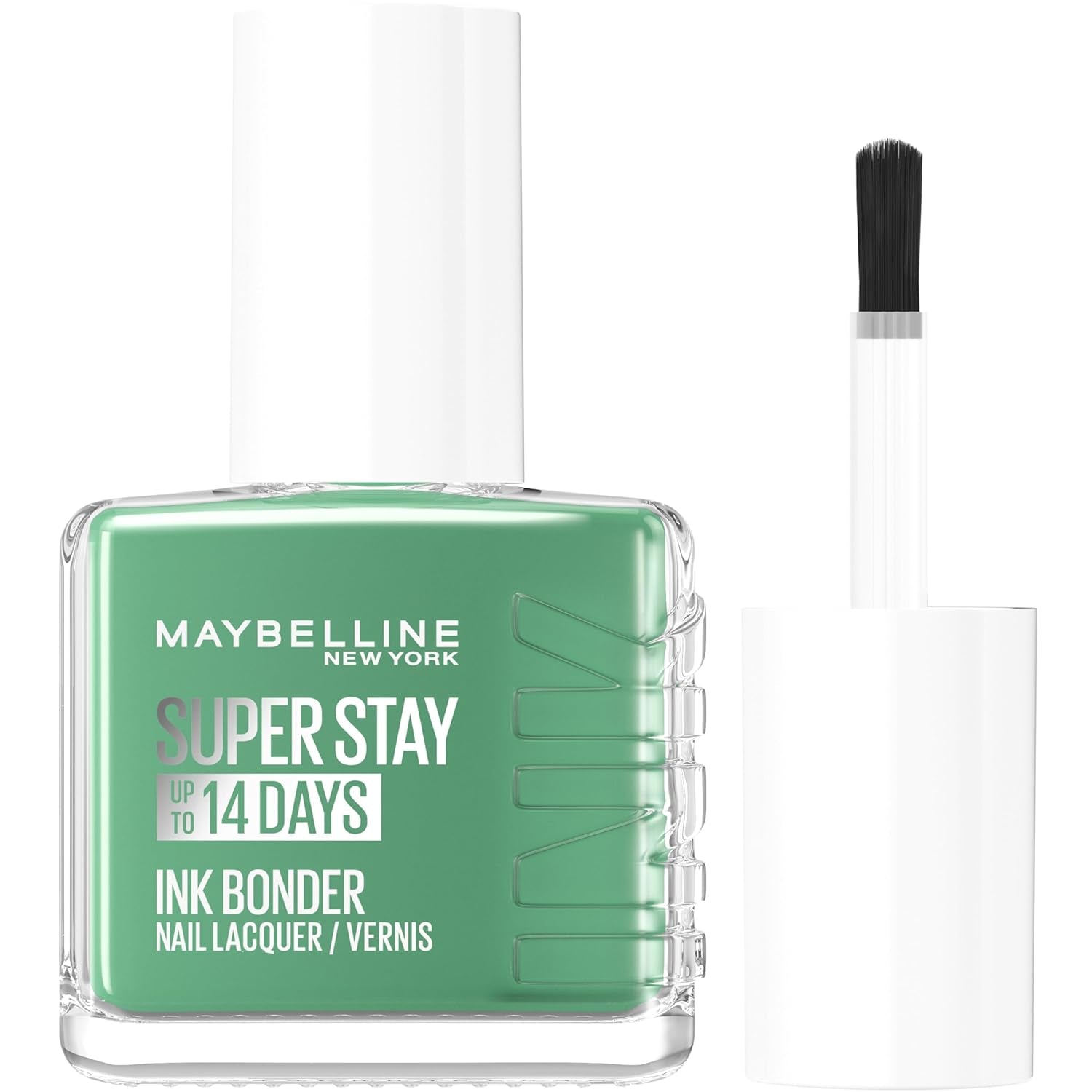 Maybelline New York Super Stay Ink Bonder 959 Sea Glass - Vernis à ongles longue durée pour des ongles forts et une couleur intense, 12,3 ml