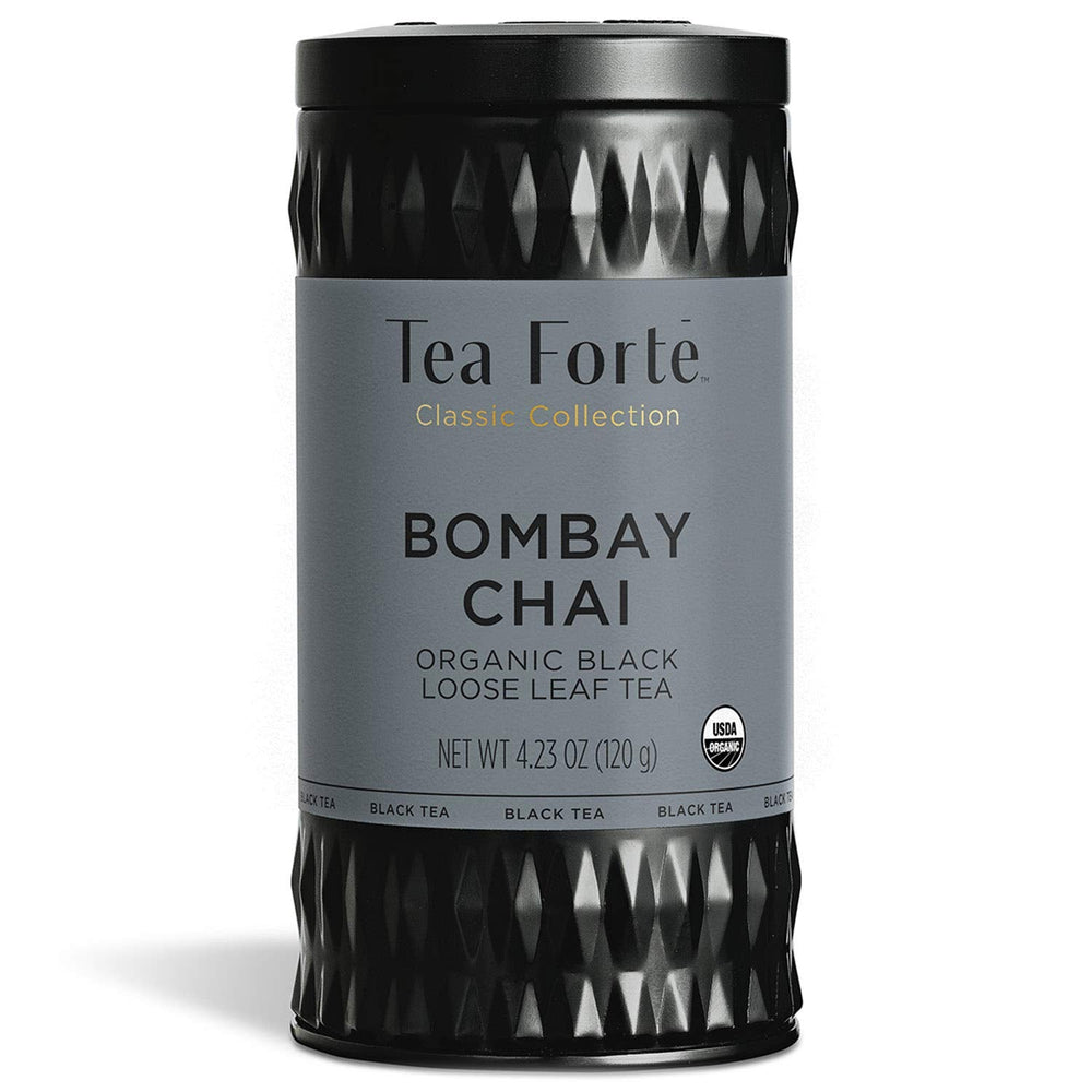 TEA Fortè BOMBAY CHAI Ceai negru Latta 120 g Ceai negru Chai condimentat vrac