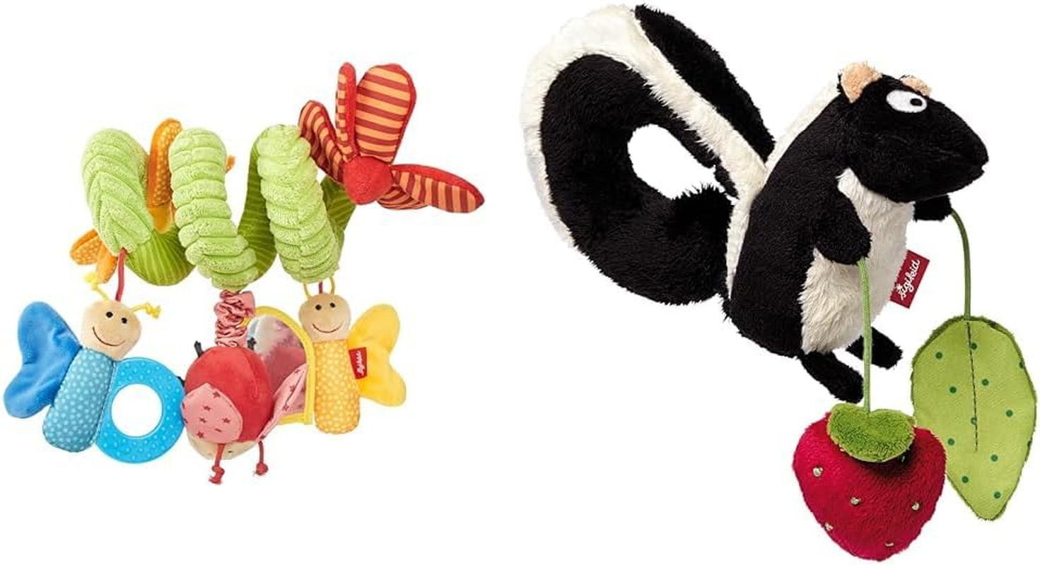 SIGIKID 42249 Papillon spirale actif Baby Activity On Tour jouet filles recommandé dès la naissance multicolore Jouets Bebe Naty Shop Pack avec remorque 41012 Multicolore