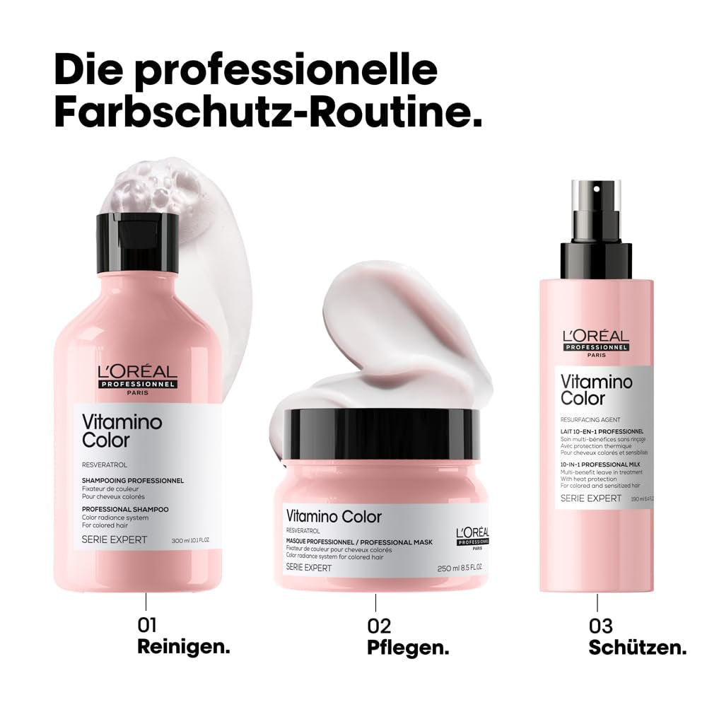 L'Oréal Professionnel Serie Expert Vitamino Colour Mask Travel Size Masca de par Naty Shop