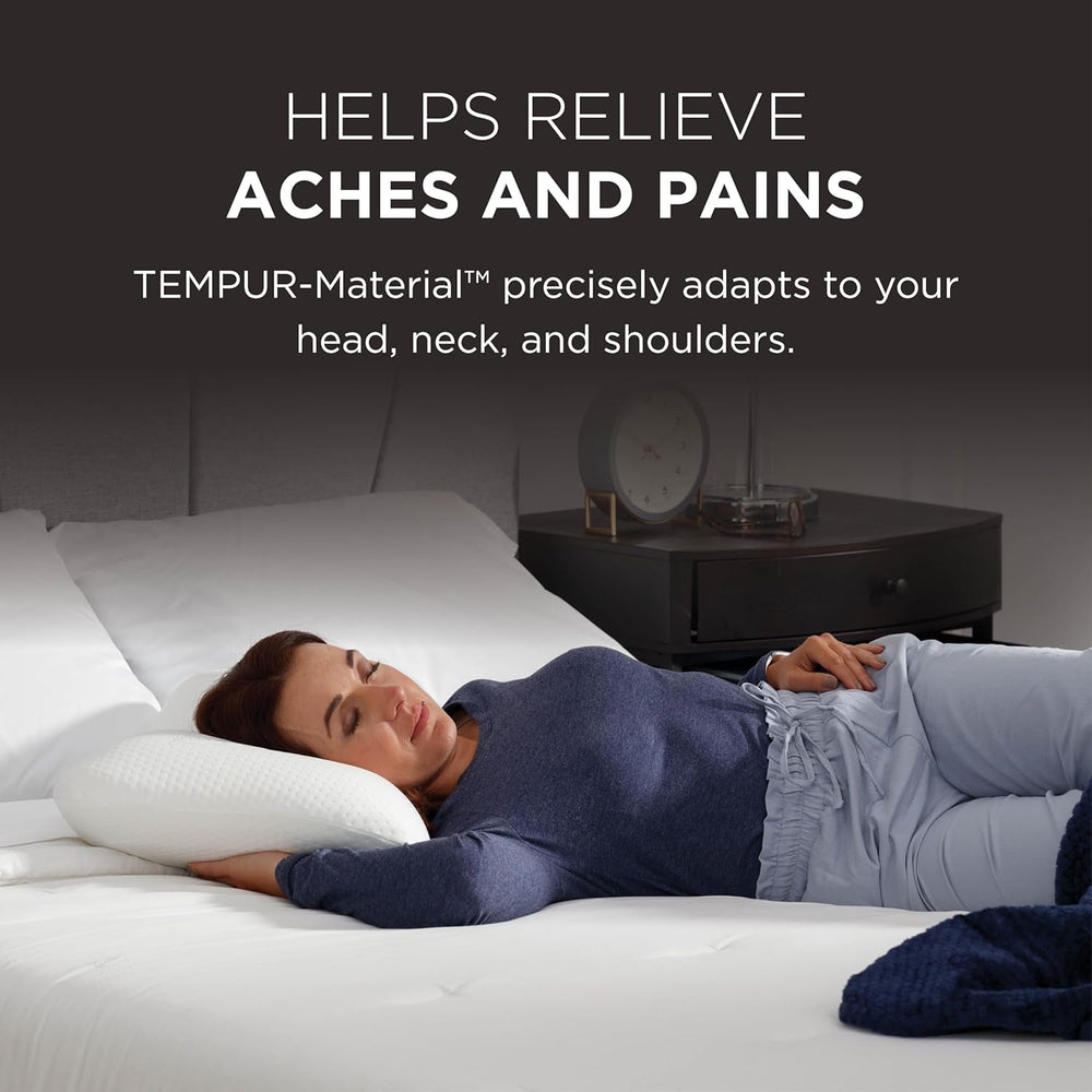 Oreiller Symphony TEMPUR-PEDIC Fabriqué en mousse à mémoire de forme, Luxueux, Doux, Standard, Blanc Oreillers standard Naty Shop