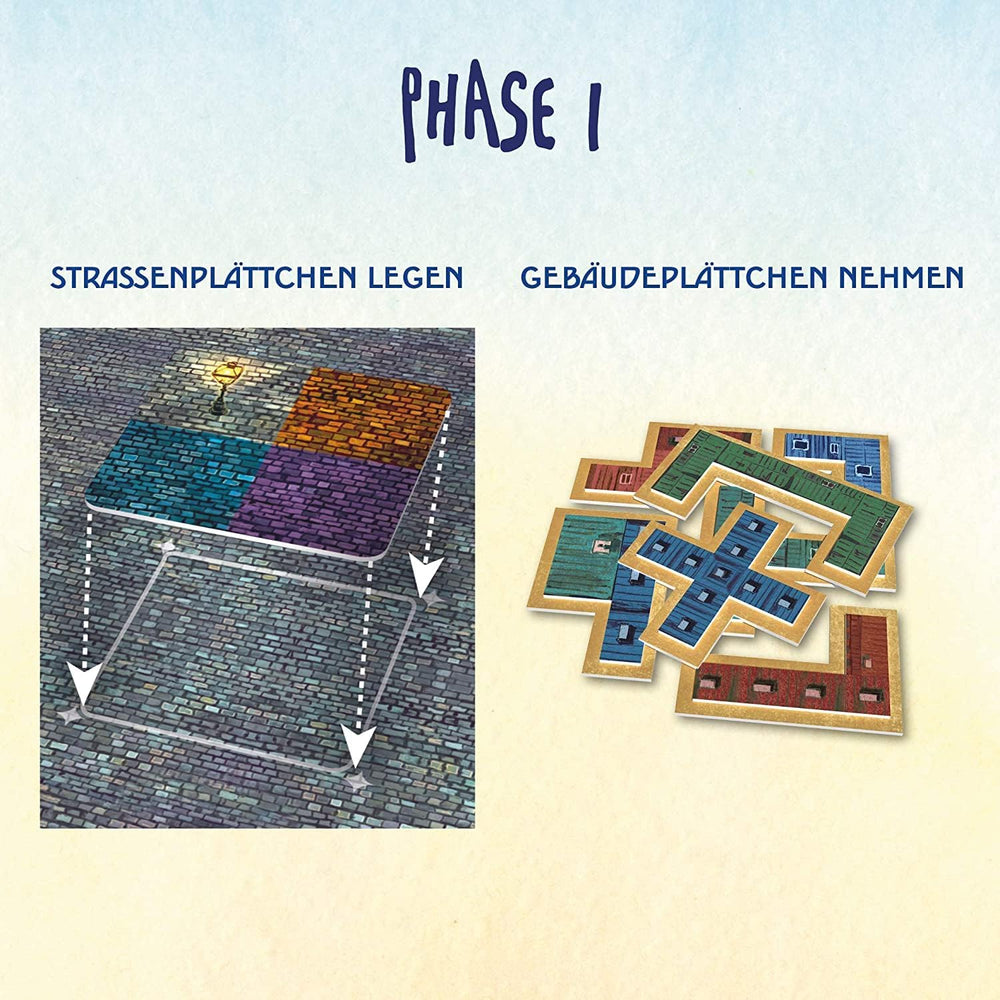 KOSMOS 680442 Paris - Ville Lumière Duel des meilleurs chantiers Jeu de stratégie à 2 joueurs avec des règles simples Jeu à 2 joueurs à partir de 10 ans