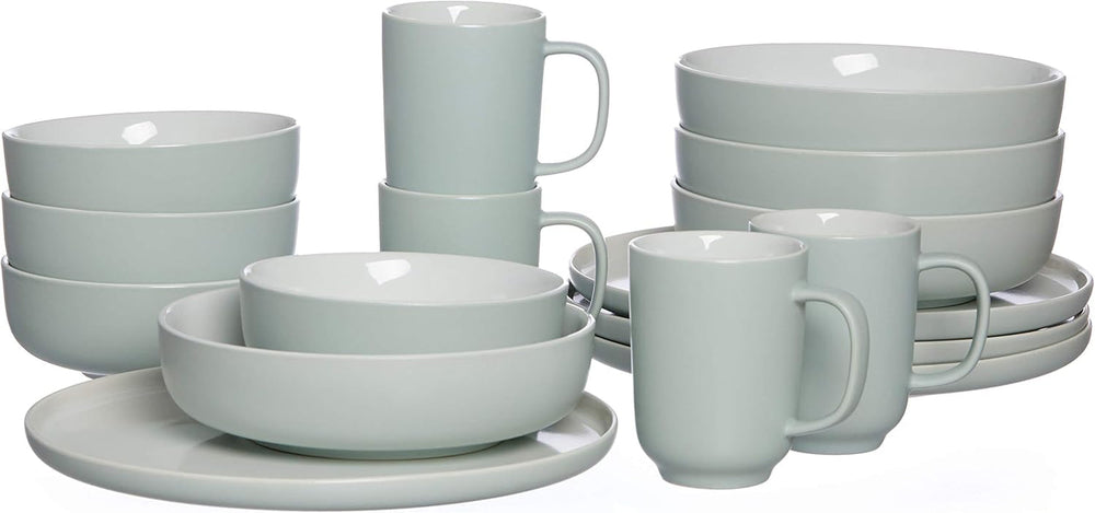 Service combiné Ritzenhoff & Breker Jasper, ensembles de vaisselle 16 pièces Naty Shop Menthe