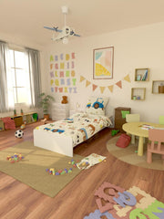 Skybrands Kinder Bettwäsche Tiere 135X200 Bauernhof Kinderbettwäsche Bagger Traktor Baumwolle Kinderbettwäsche 2Tgl. Pour les jeunes et les filles Naty Shop