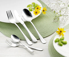 Ménagère Sylvia En acier inoxydable 18/0 Poli 30 pièces Cuisine Naty Shop