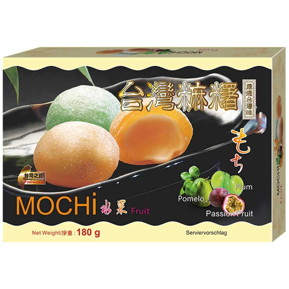 Mochi, mélange de fruits, 1 x 180 g