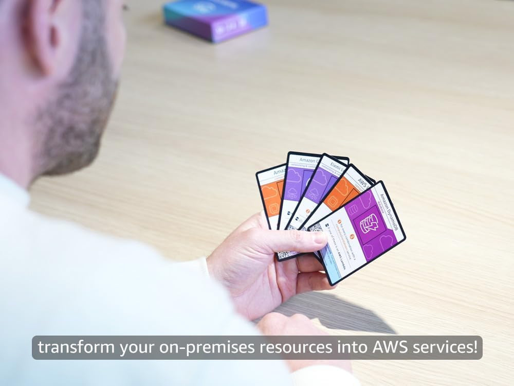 BuilderCards - Jeu de cartes Cloud Architecture - Jeu de base (anglais), Blanc