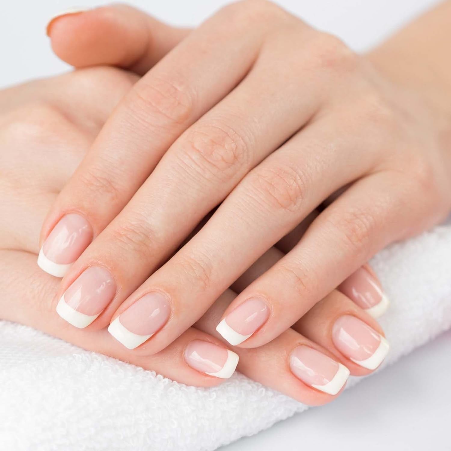 1620 pièces French Schablonen Nails,French Nail Schablone,Maniküre Schablonen,Selbstklebende Nail Art Sticker Frenchs For DIY Nageldesign Maniküre Dekoration Nageldesign Zubehör