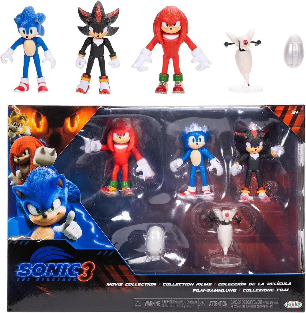 Sonic 3 Film 6 Cm Figurines Multipack Figurines Naty Shop Titre par défaut