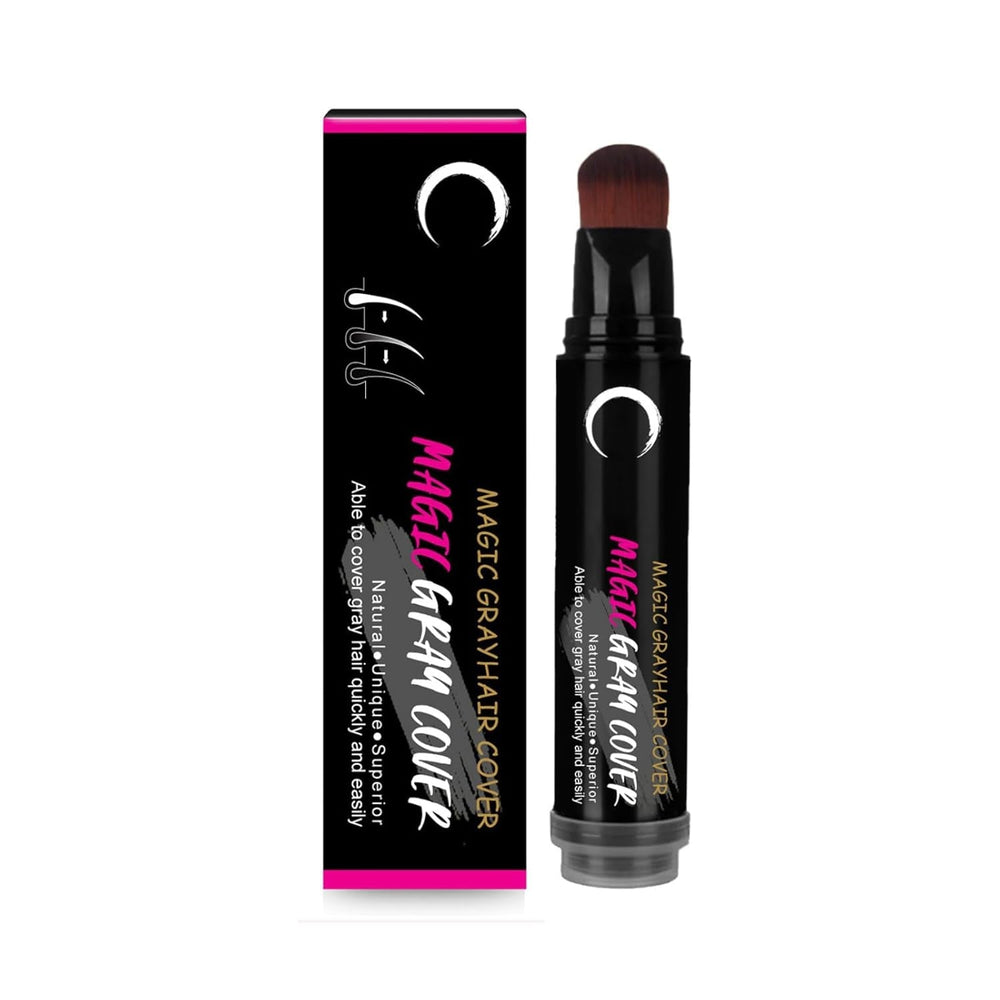 Stylo de teinture pour cheveux jetable marron noir couverture instantanée de racine grise stylo de bâton de crème de couleur de cheveux couverture temporaire rapide teinture pour cheveux blancs Naty Shop marron