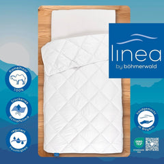 Couette exclusive, camel, blanc, 135 X 200 cm Couettes et quilts Naty Shop